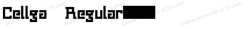 Cellga Regular字体转换